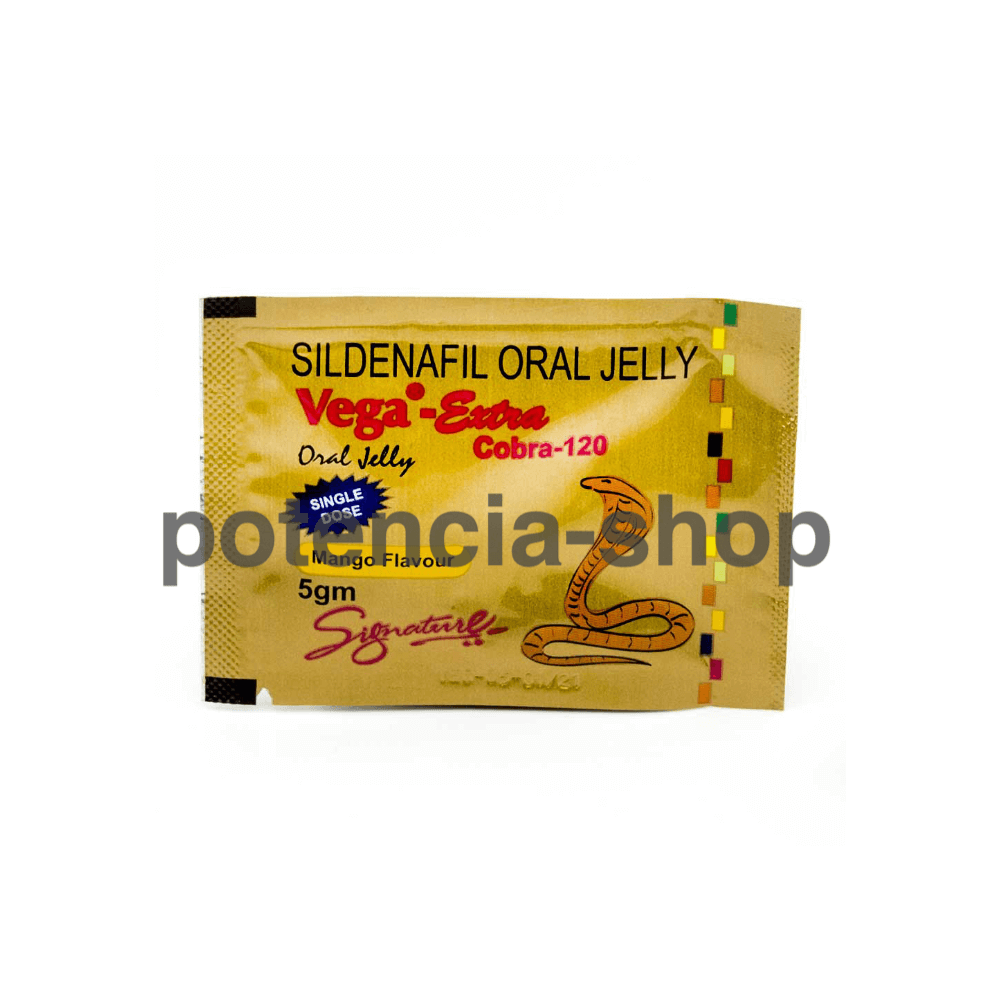 Cobra 120 mg Oral Jelly – Obrázok 2